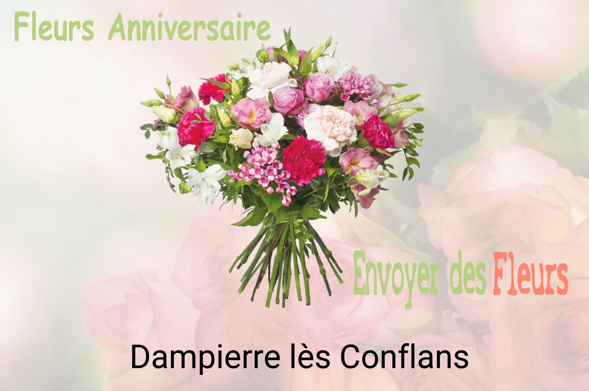 Bouquet de fleurs d’anniversaire livré à Dampierre-lès-Conflans